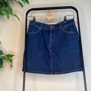 Forever21 denim mini skirt